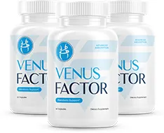 Venus Factor ingredients label - Genistein, Arctic Lingonberry, Himalayan Turmeric, Camellia Sinensis